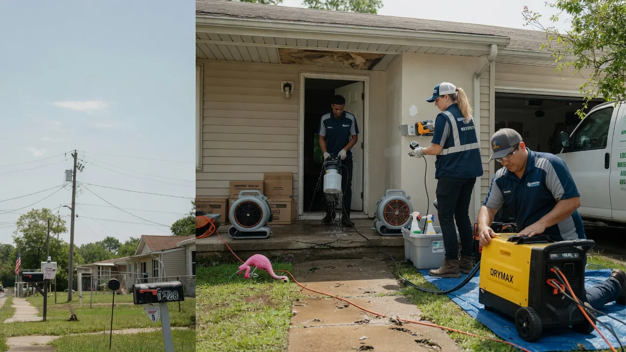 Storm Damage Water Removal in Orlando, OK near me